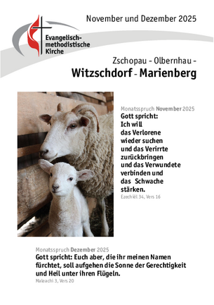 Gemeindebrief Jahresende 2025